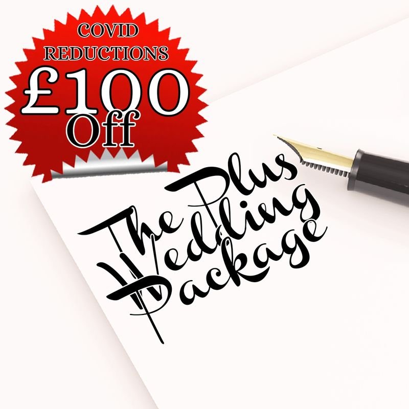 The Plus Wedding Package - £800