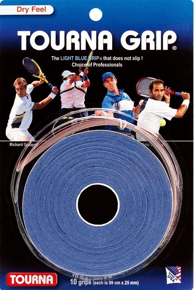 Grip De Raquette TOURNA Grip XXL - Absorption Transpiration 350% - Toucher Sec - Utilisé Par Les Pros - 9