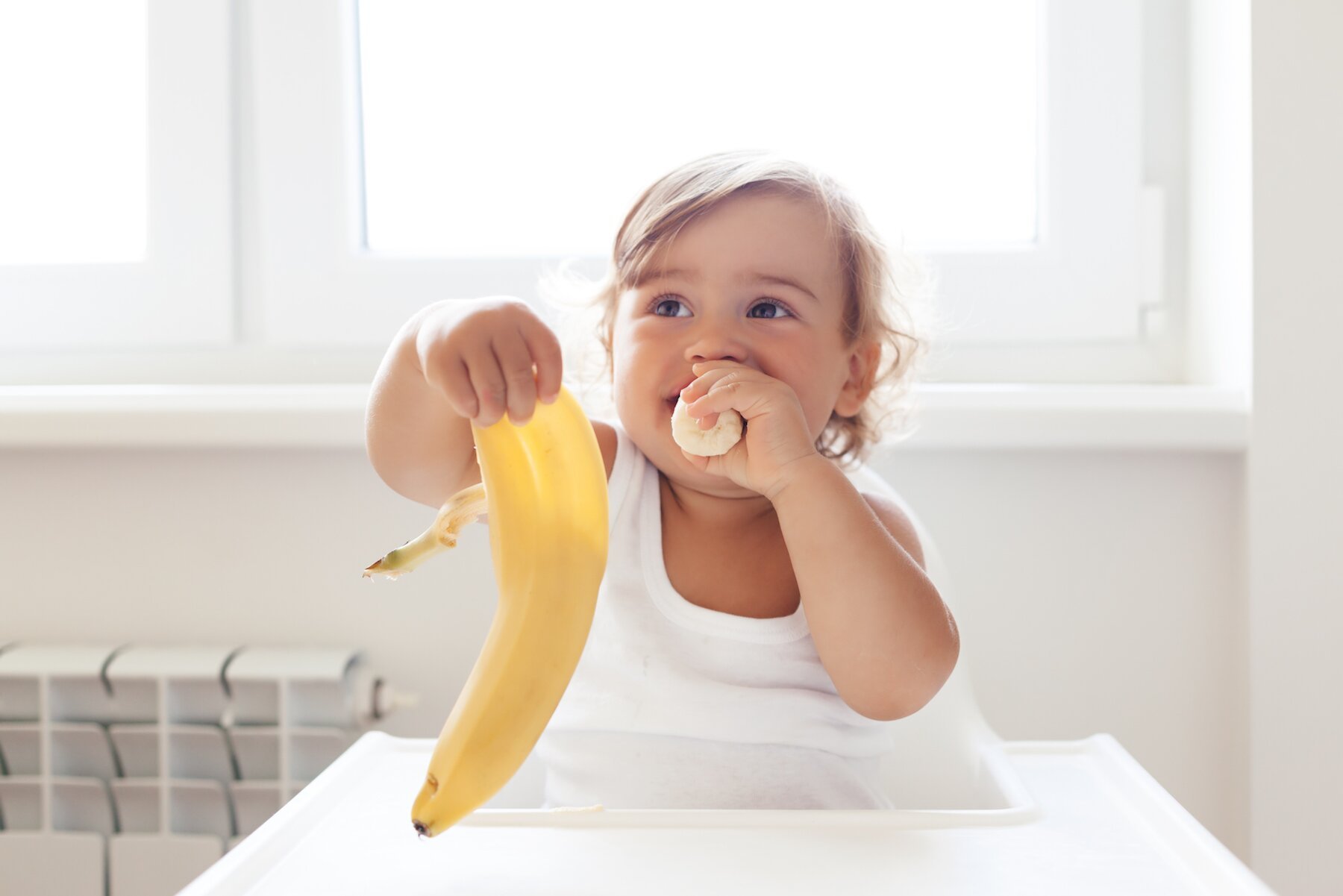 تعرف على فوائد الموز لقلب الأطفال