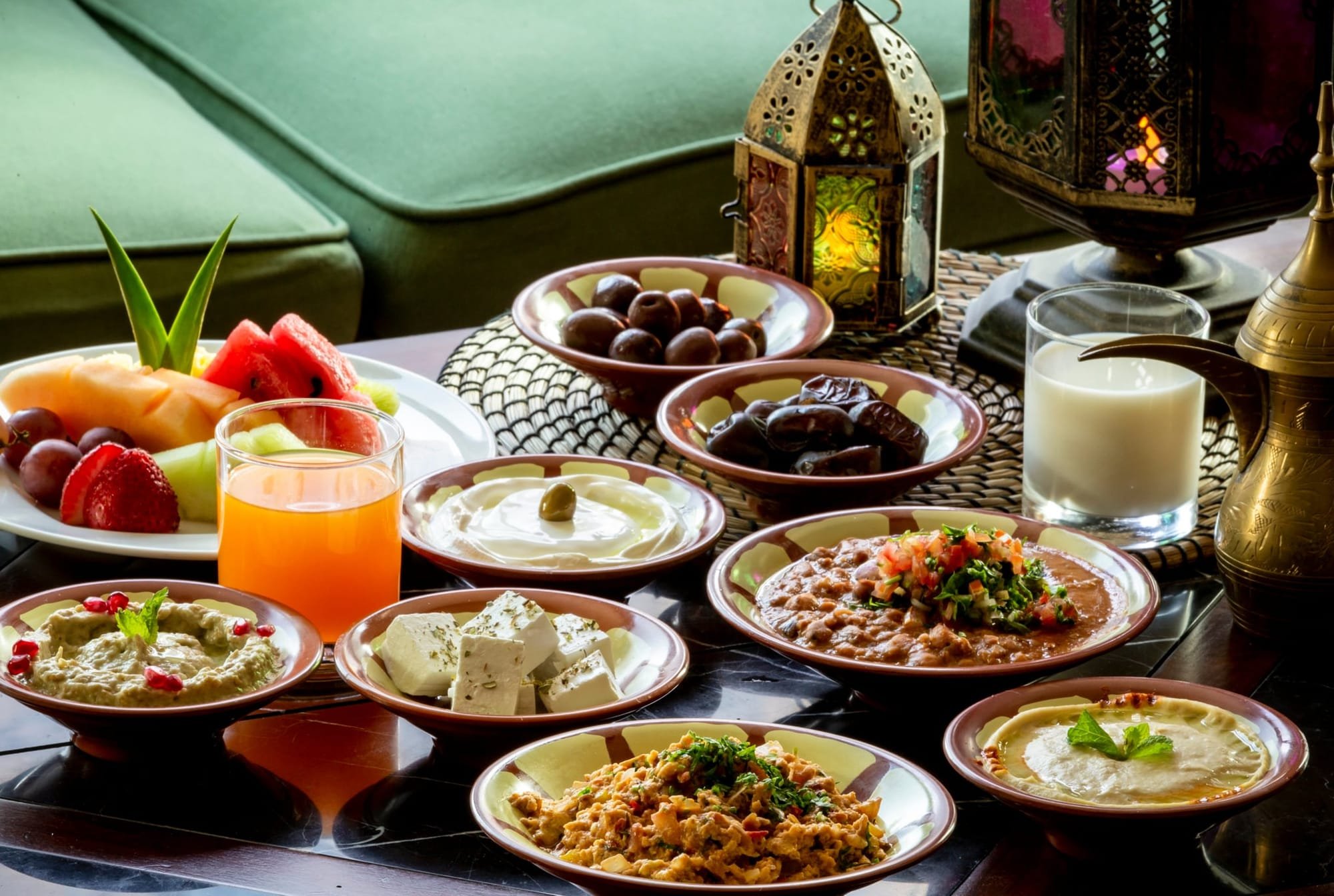 هذا ما يمكنك تناوله من وجبة الإفطار حتى السحور خلال شهر رمضان