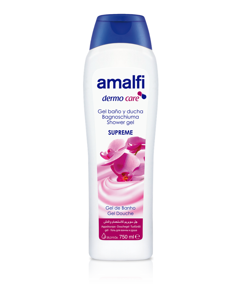 Amalfi Supreme shower gel House of Cosmetics
