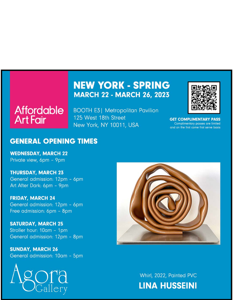 "New York Spring Affordable Art Fair with Agora Gallery