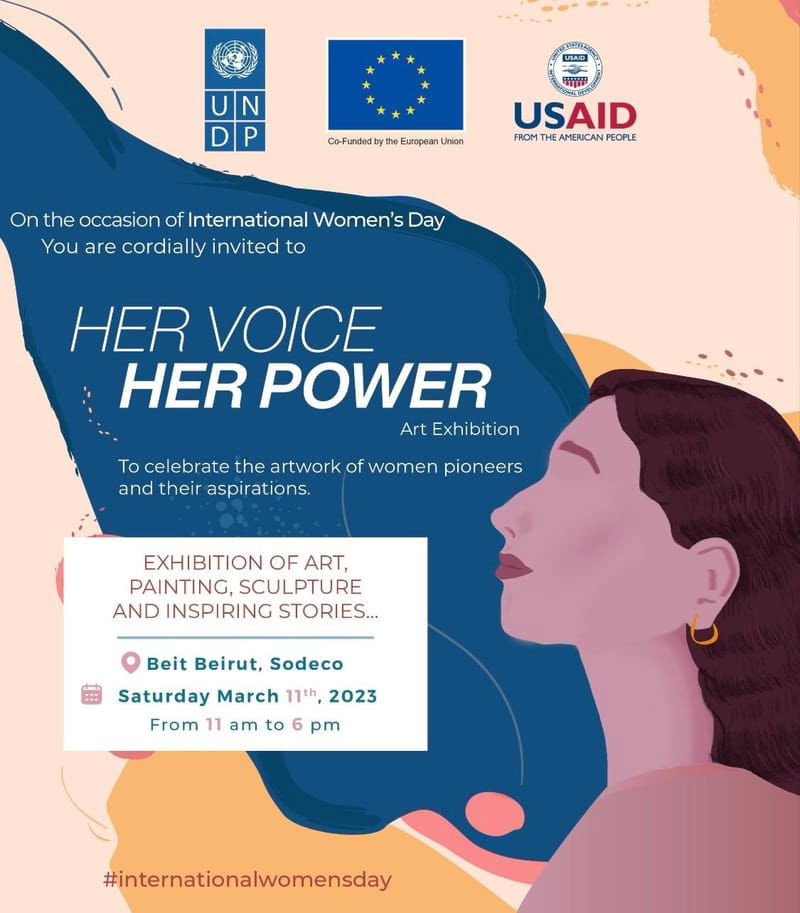 "HER VOICE HER POWER" at Beit Beirut Museum and Urban Cultural Center
