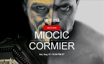 How To Watch UFC 252 PPV Free Live Stream Online image