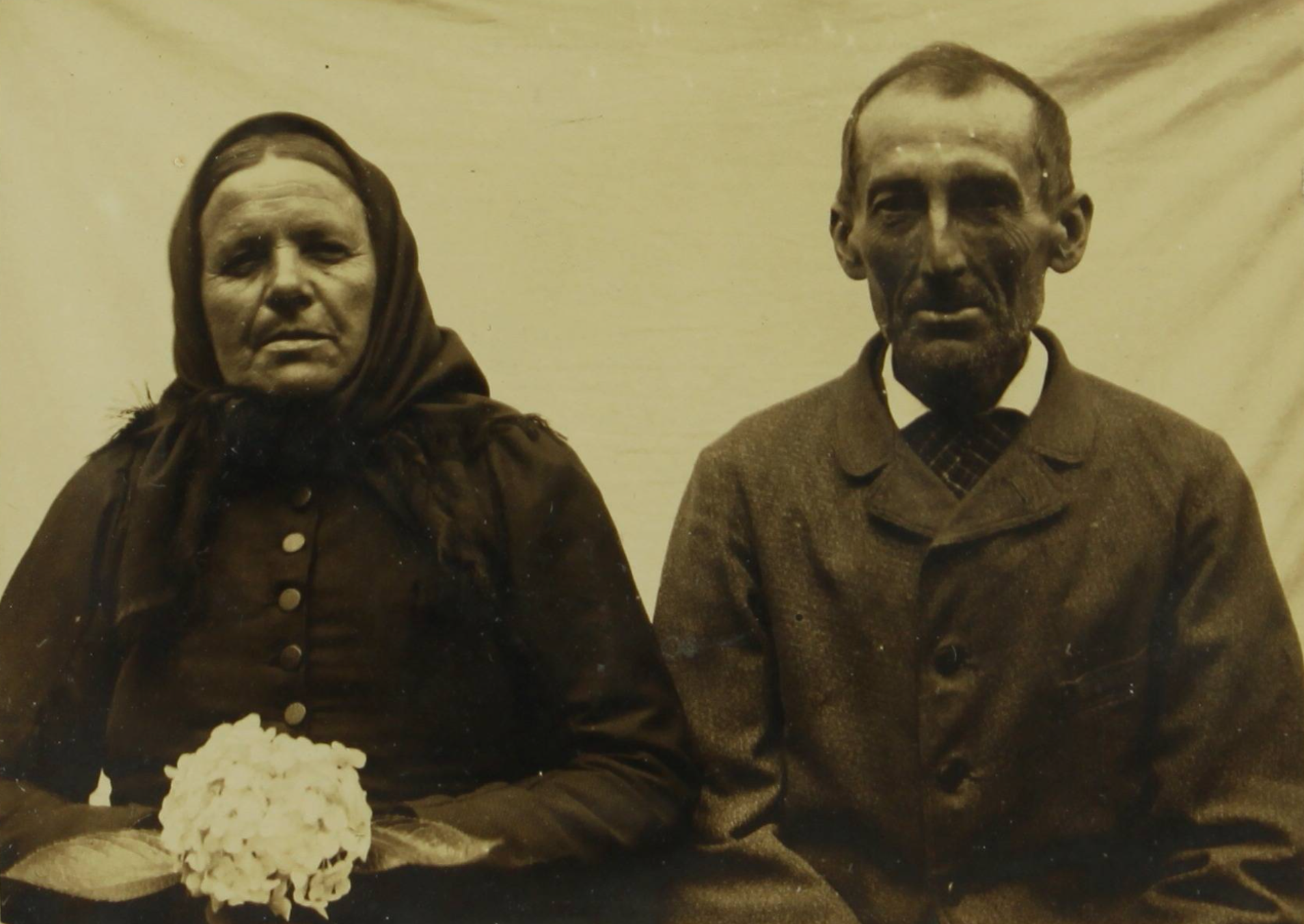 Ehepaar Freihermersdorf um 1900