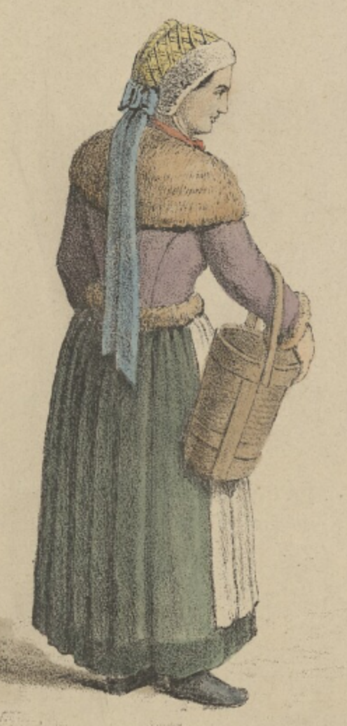 Österreischisch-Schlesien Wintertracht um 1830-1840