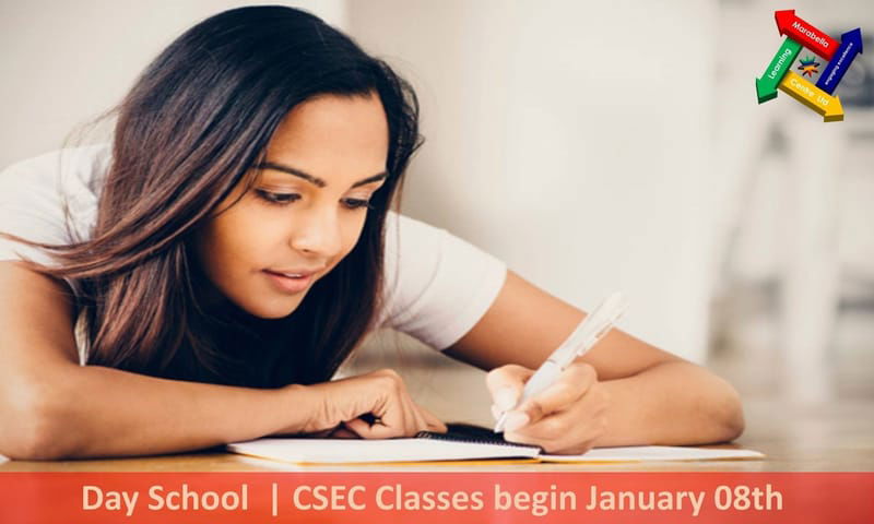 Day CSEC Classes Timetable