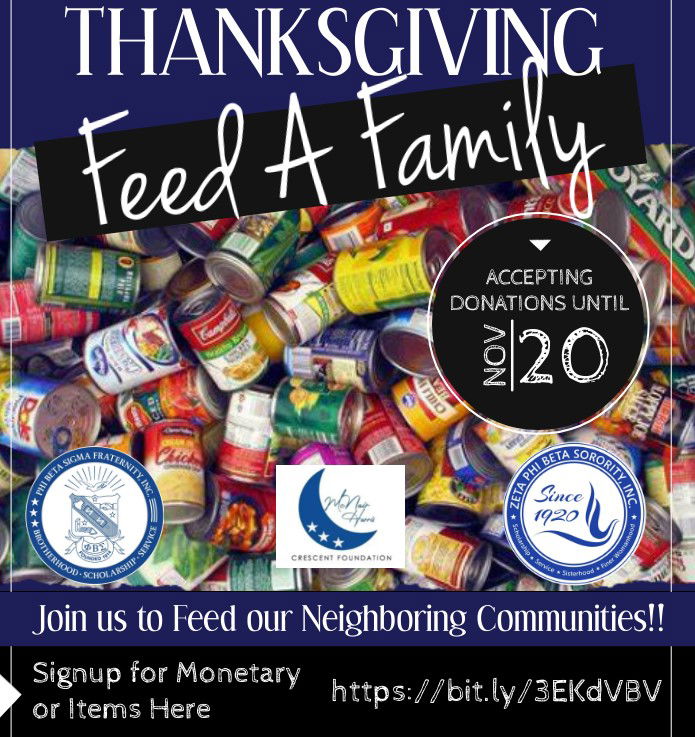 McNair Harris Crescent Foundation supports Thanksgiving Feed-A-Family 2021