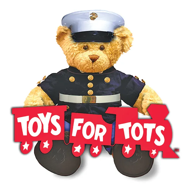 The McNair Harris Crescent Foundation receives donation of toys from Toys-for-Tots