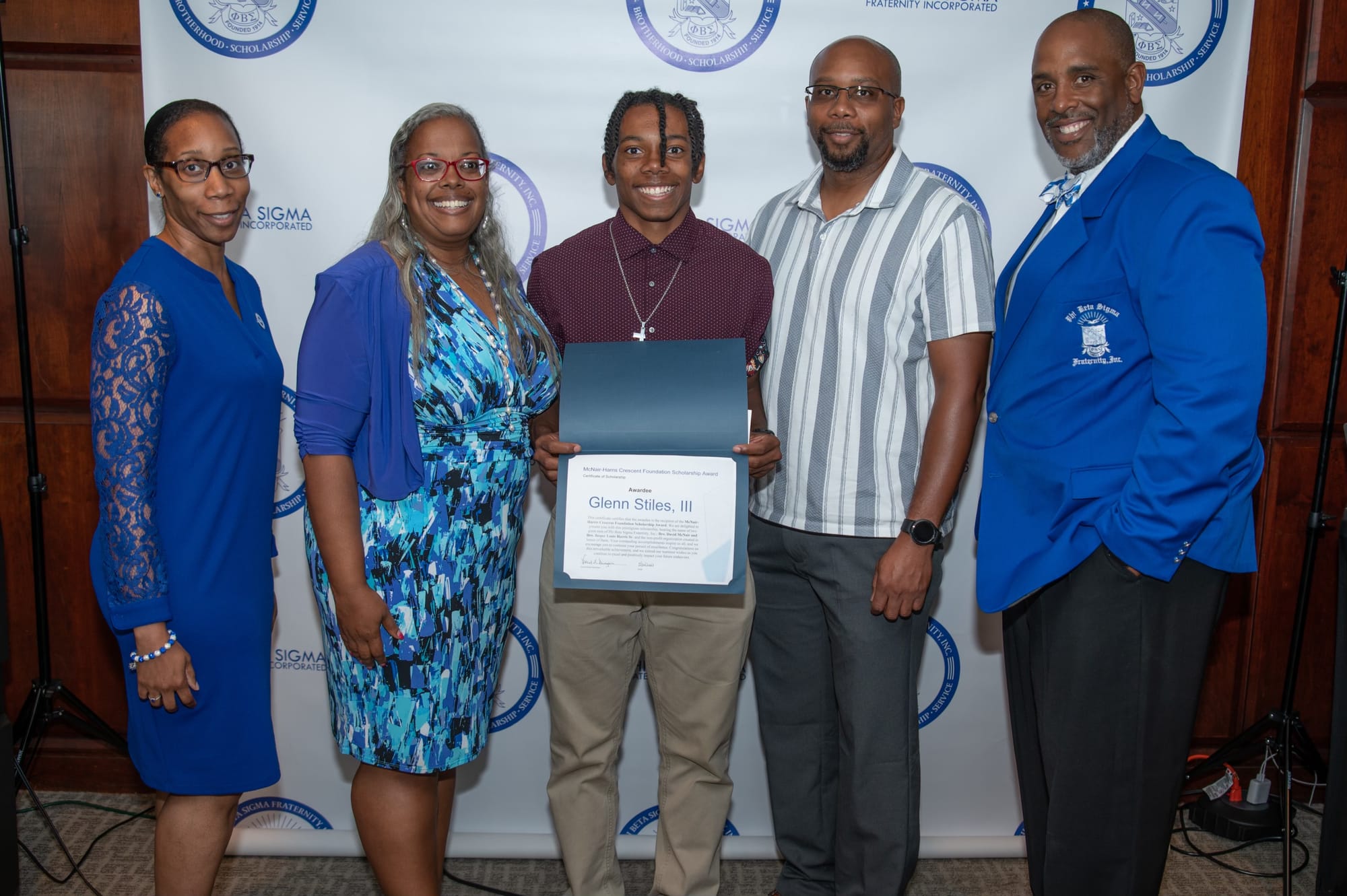 Glenn Stiles III, McNair Harris Crescent Foundation Scholarship Recipient