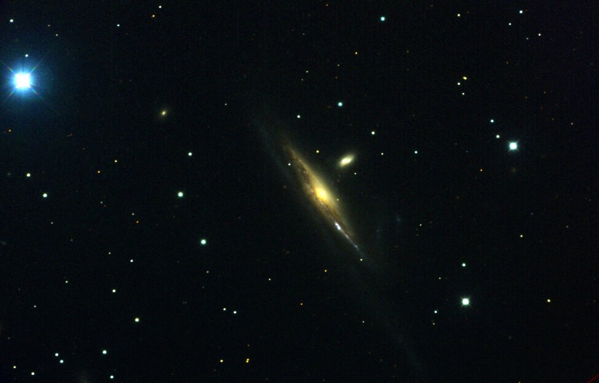 Galaxies ngc1531 et 1532 - crédit TP