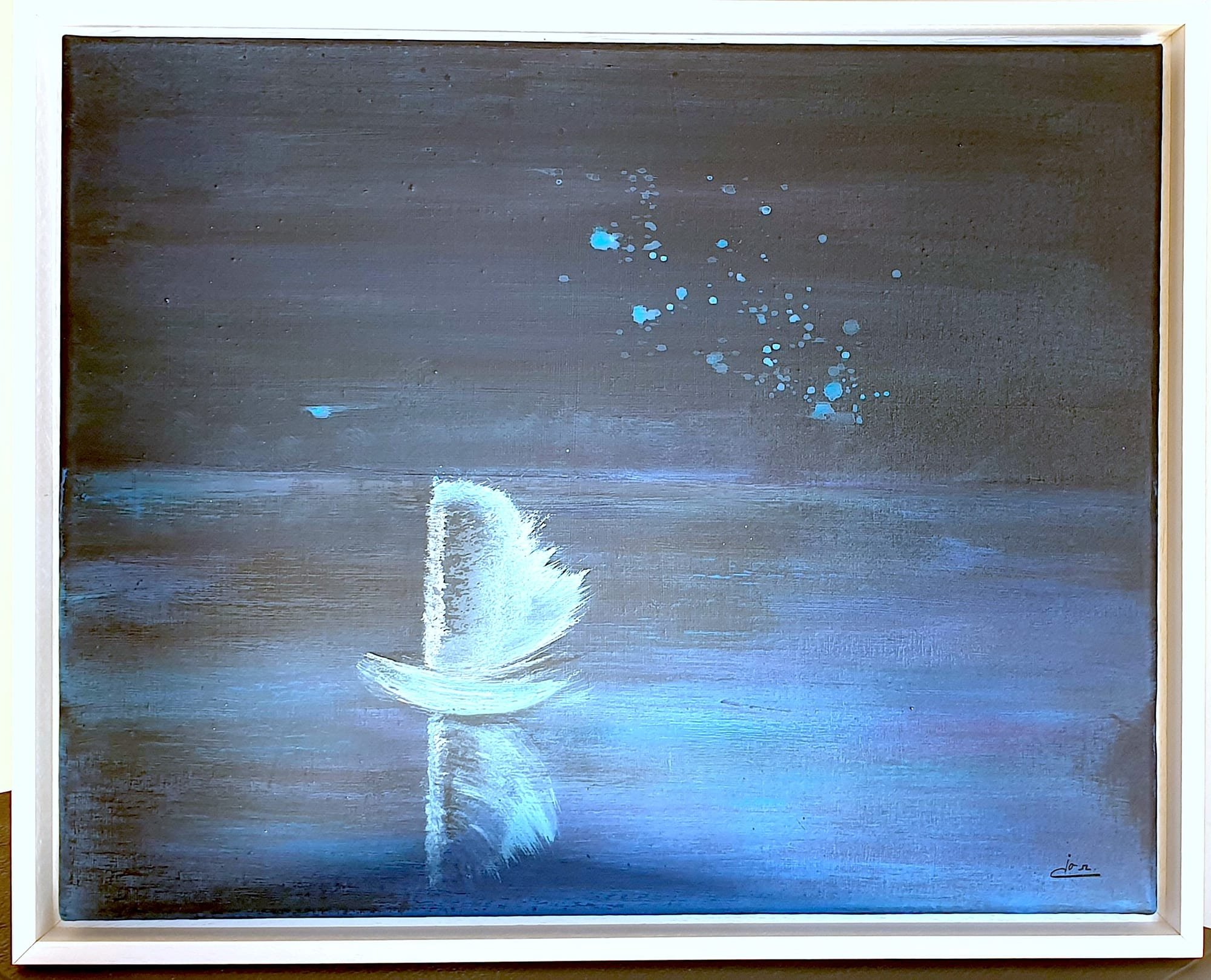 "Voile de Nuit" 40x50 cm