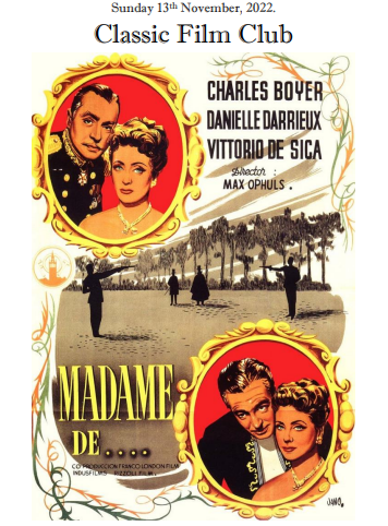Classic Film Club: French Film (1953)