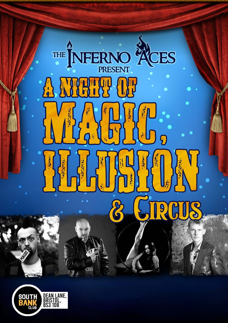 A night of magic, illusion & circus by the Inferno Aces