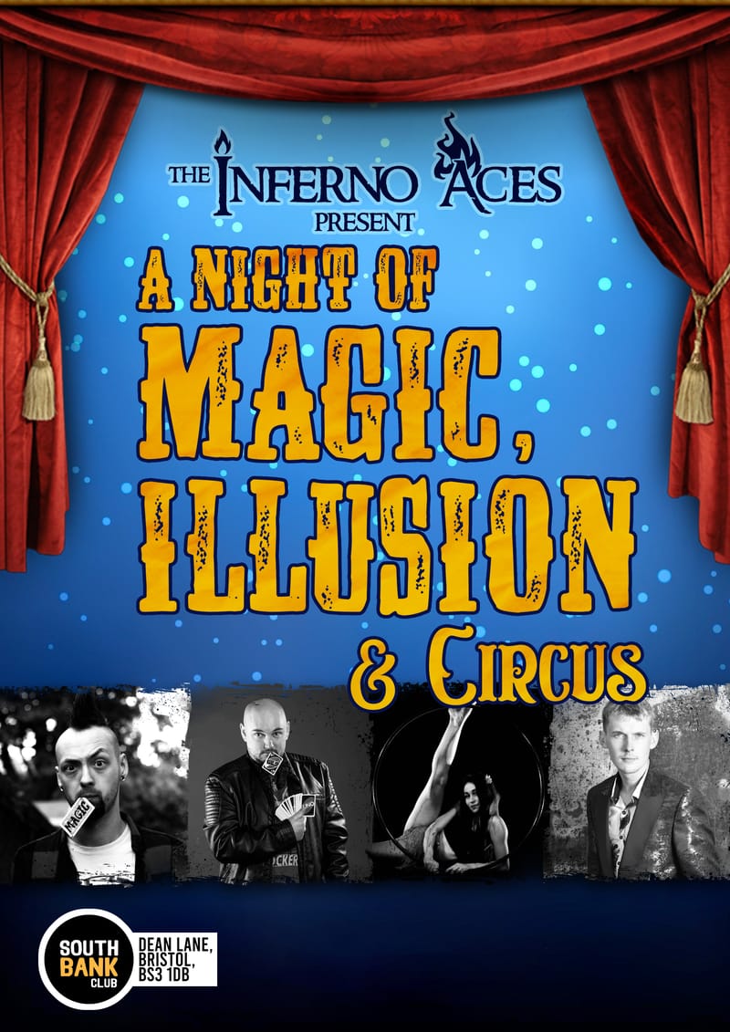 A night of magic, illusion & circus by the Inferno Aces