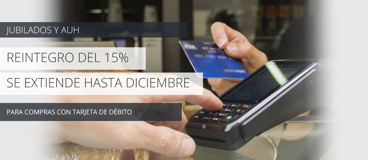 El reintegro del 15% para compras con tarjeta de débito se extiende hasta diciembre Conocé la fecha límite y la información más relevante del beneficio.
