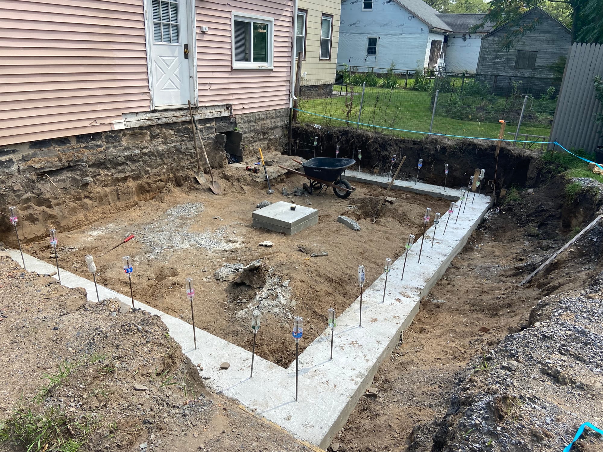 Prospect St. Addition Foundation Project - C. Donaldson PM LLC