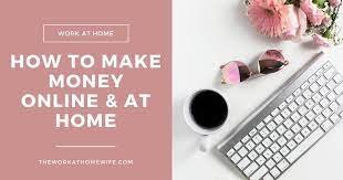 work from home &amp; earn money image