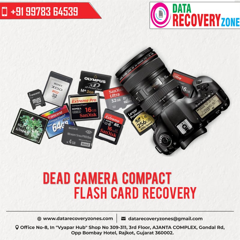 Dead Camera Compact Flash Card Recovery