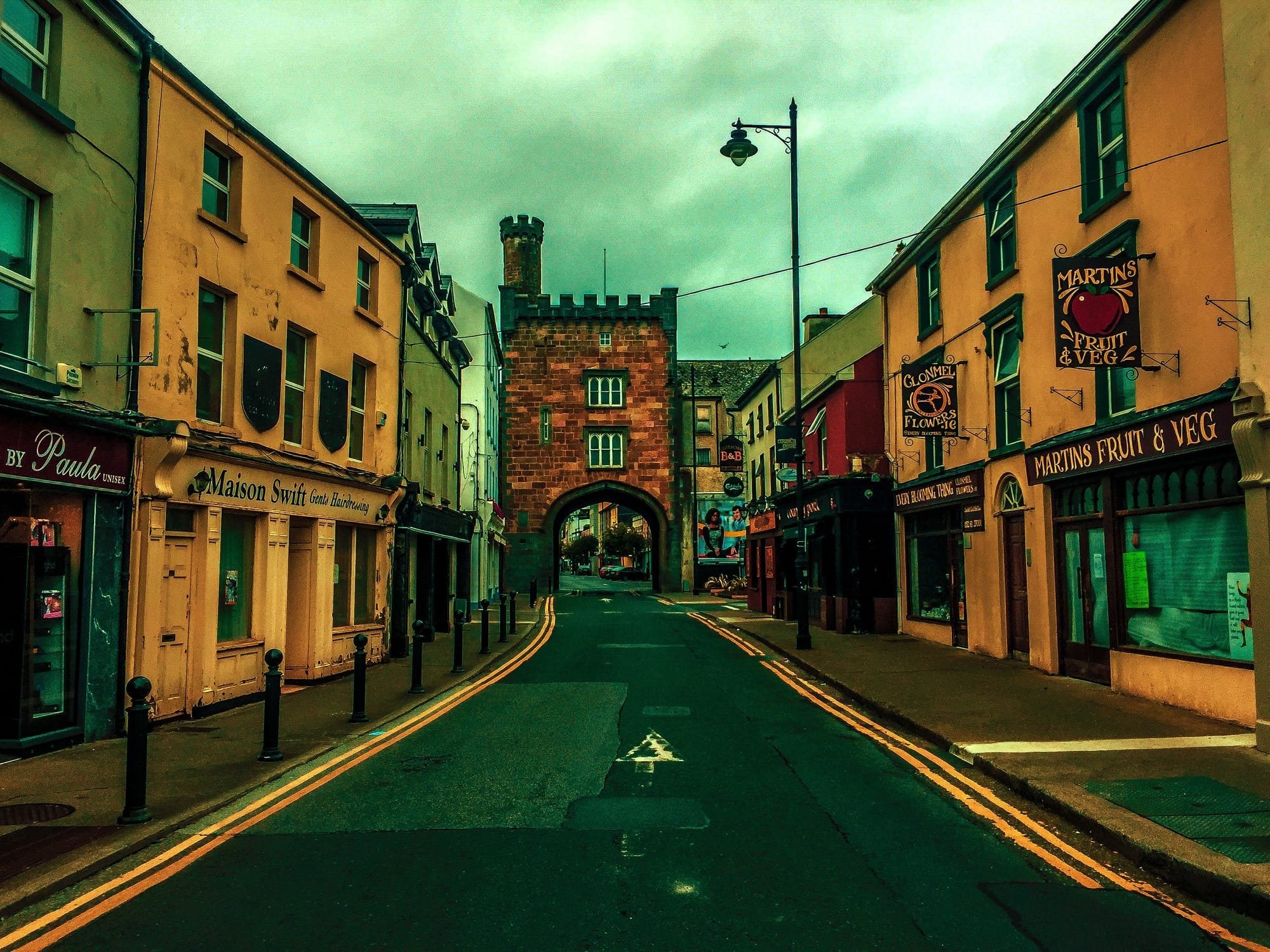 Irishtown looking towards the West Gate in Clonmel