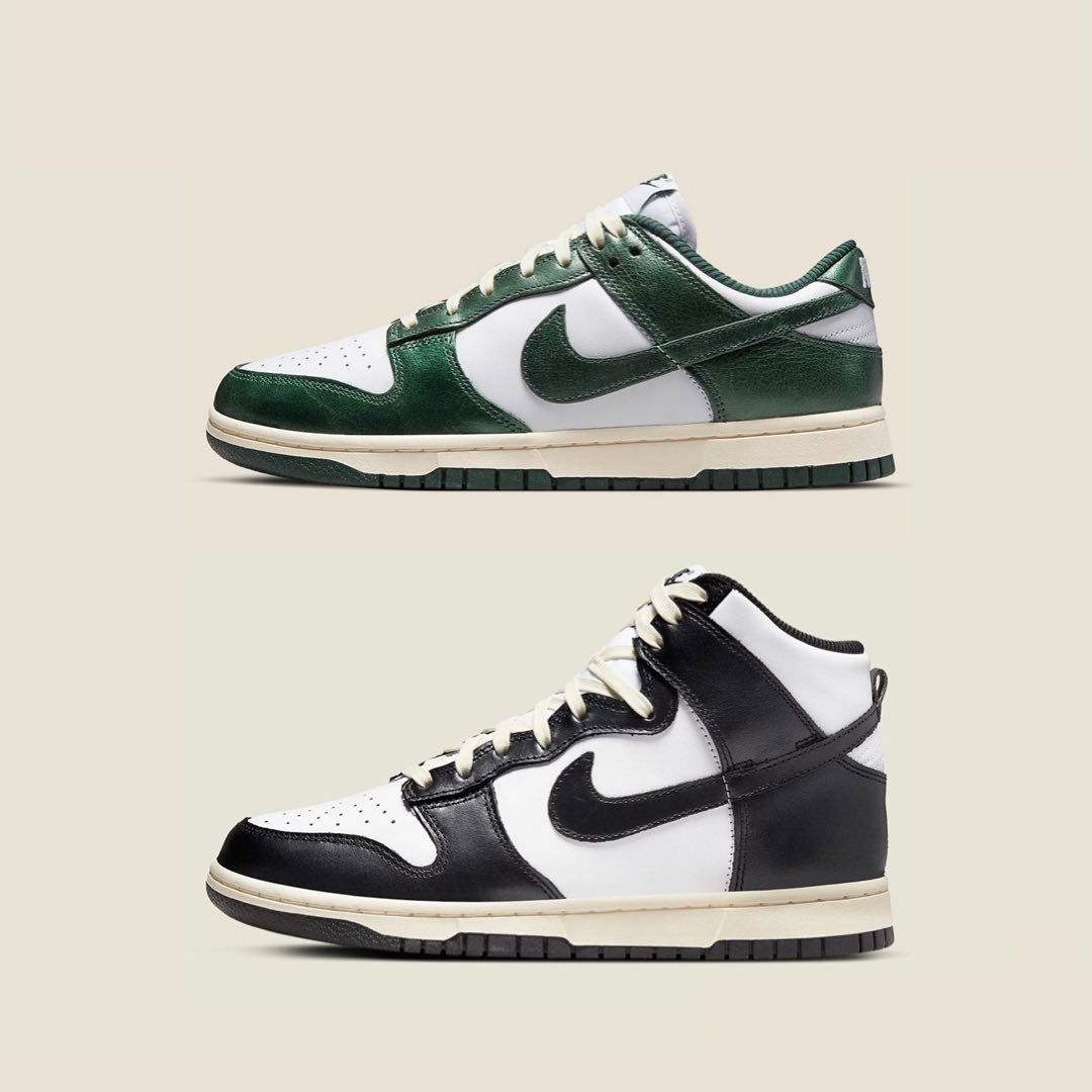 NIKE 2022 年 VINTAGE DUNK 系列 官方高清實物圖