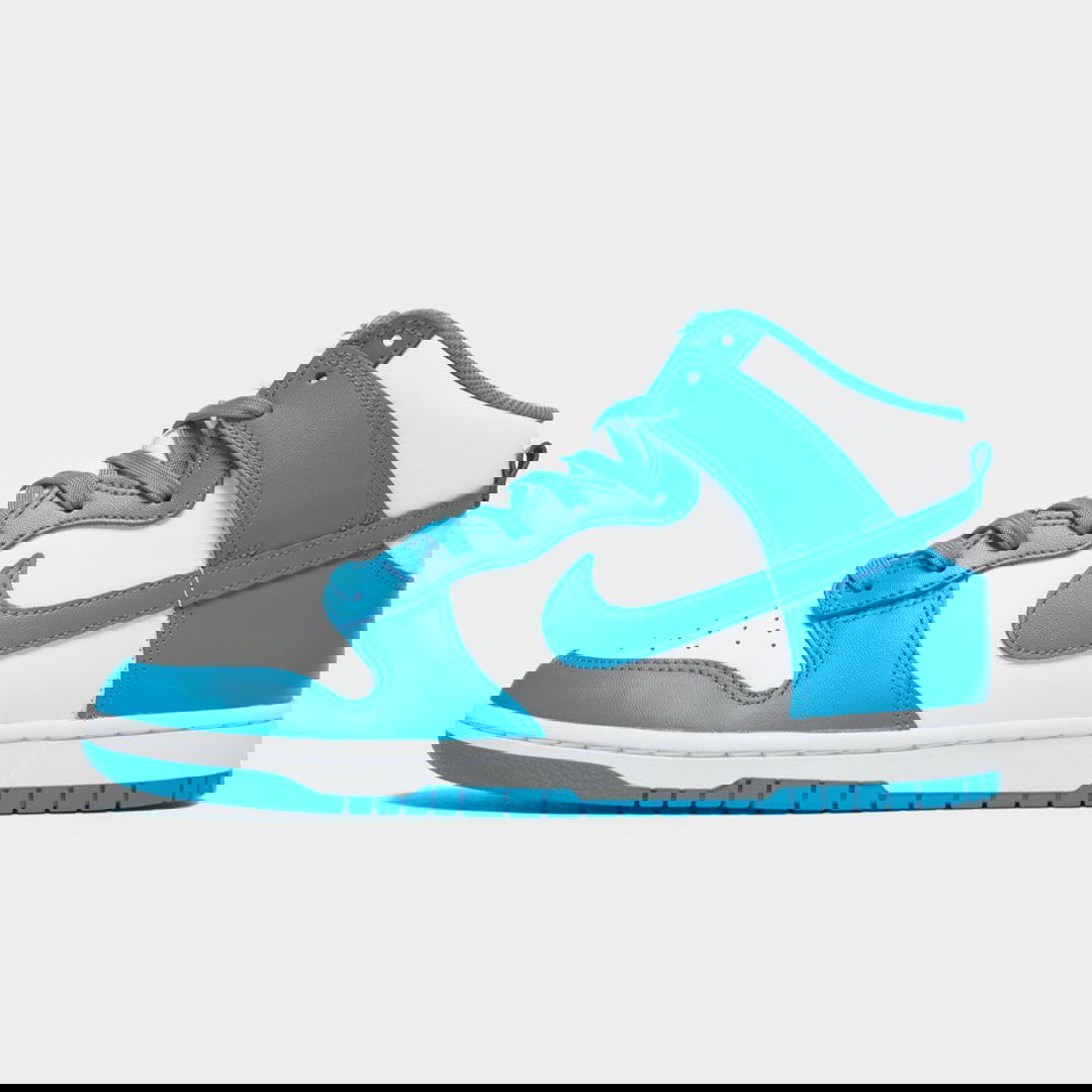 NIKE DUNK HIGH "LASER BLUE" 高清實物細節圖