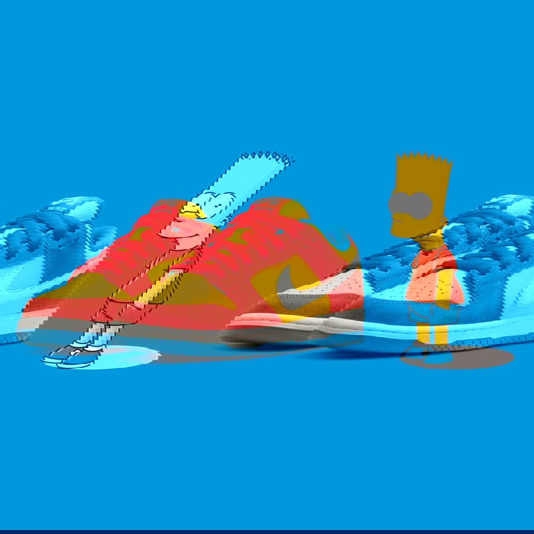 NIKE SB DUNK LOW “BART SIMPSON” 官方高清細節圖