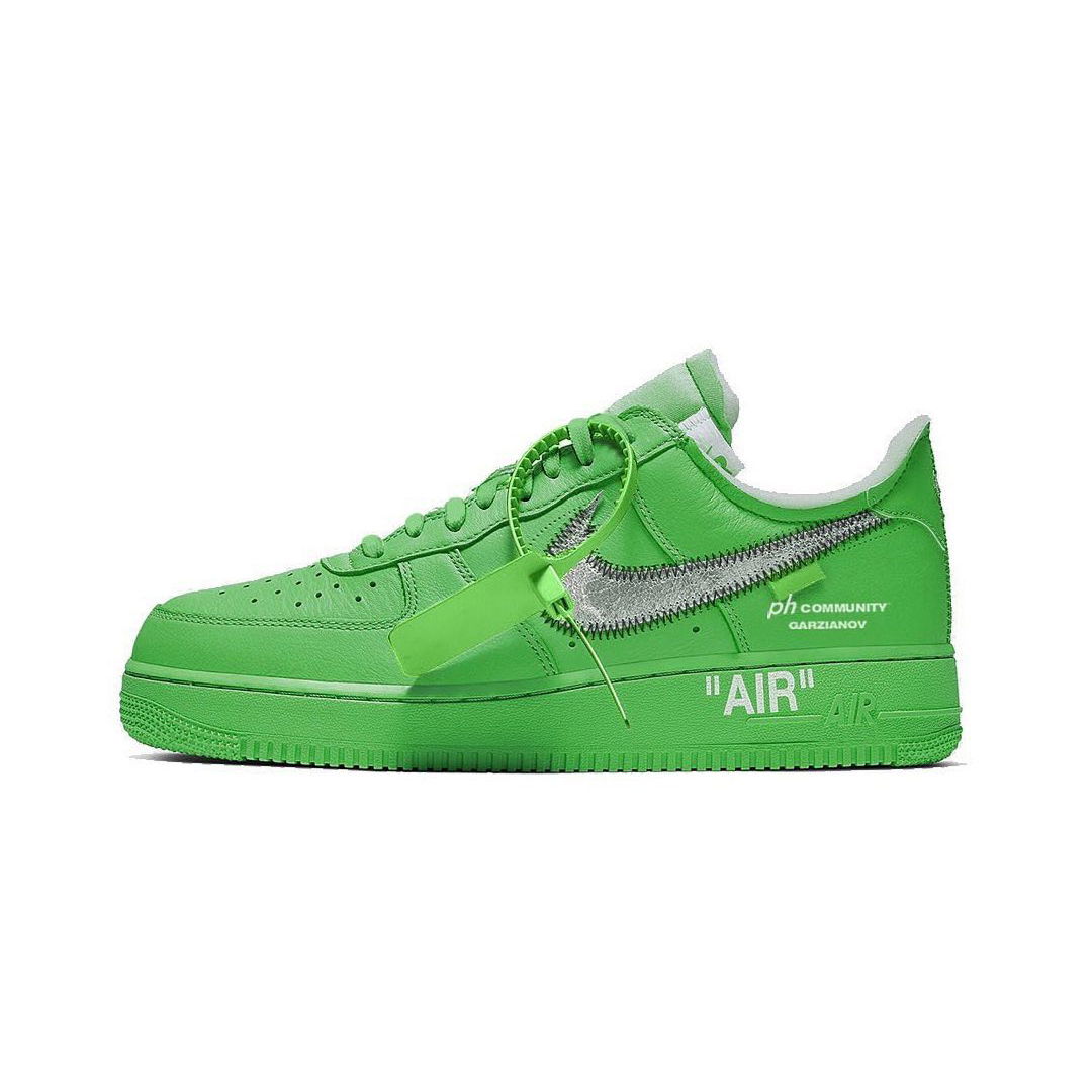 SUPREME 新任創意總監 TREMAINE EMORY 率先曝光綠色版本 OFF-WHITE x NIKE AF1