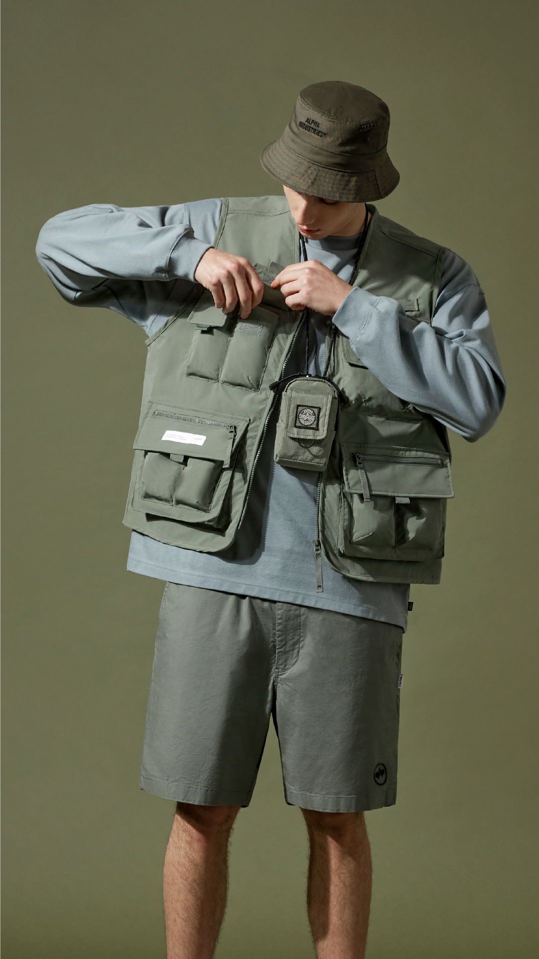美國軍用服裝品牌 ALPHA INDUSTRIES 推出以露營及釣魚服為設計靈感春夏系列