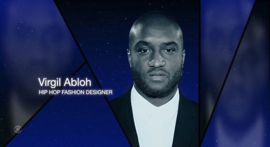 格萊美頒獎禮將已故傳奇設計師 VIRGIL ABLOH 列為 ”嘻哈服裝設計師“ ，引起歧視黑人風波