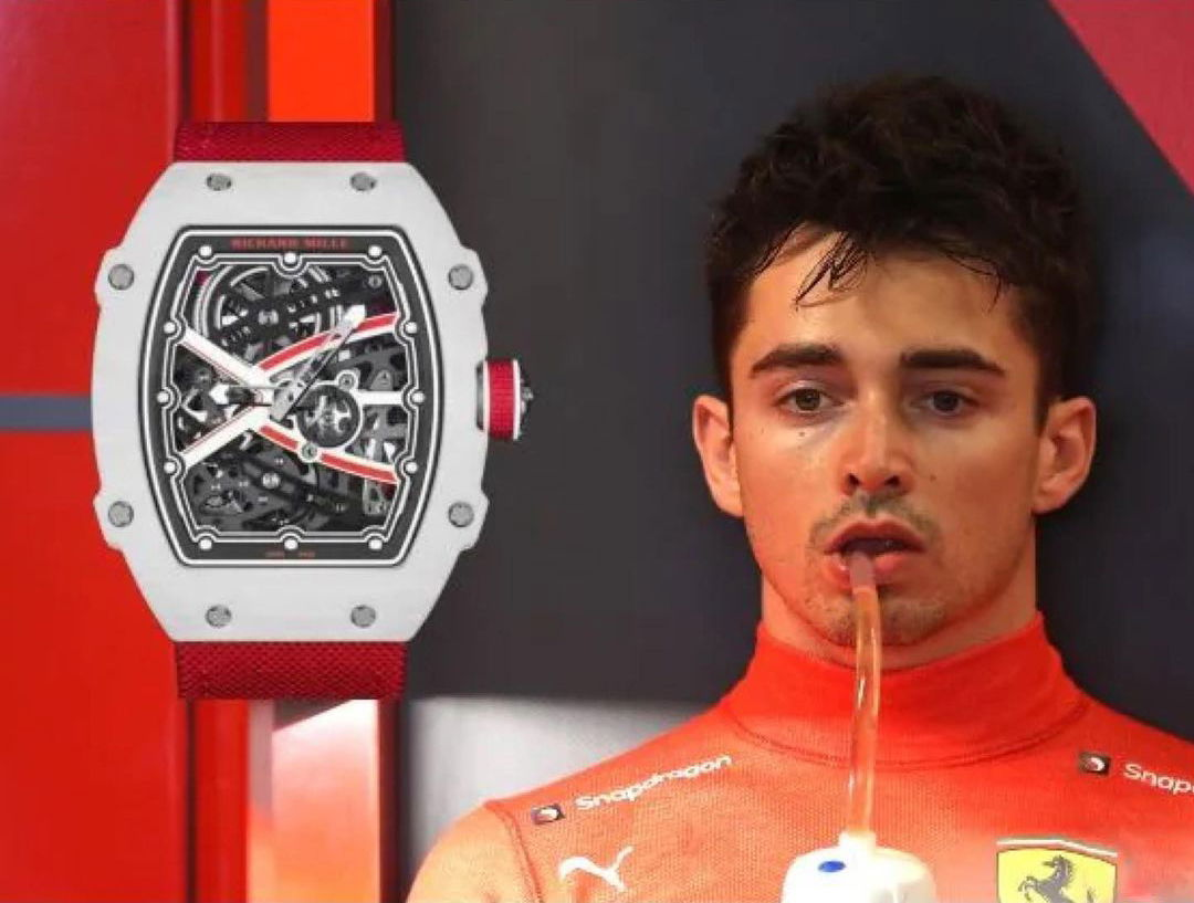 F1 法拉利車隊車手 CHARLES LECLERC 渡假時被搶走價值 248 萬港幣 RICHARD MILLE 手錶