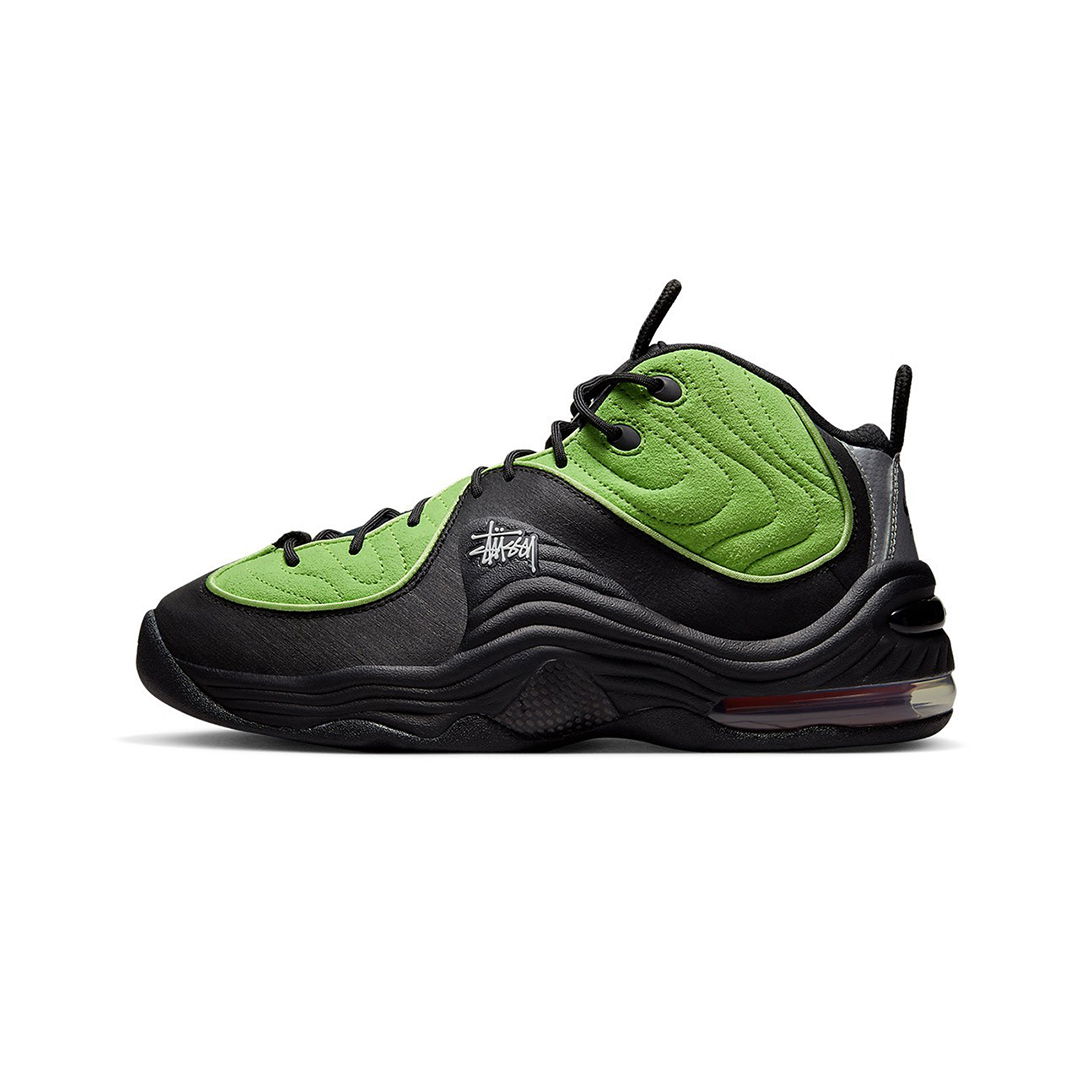 STUSSY x NIKE AIR PENNY 2 "GREEN" 官方高清細節圖及發售詳情