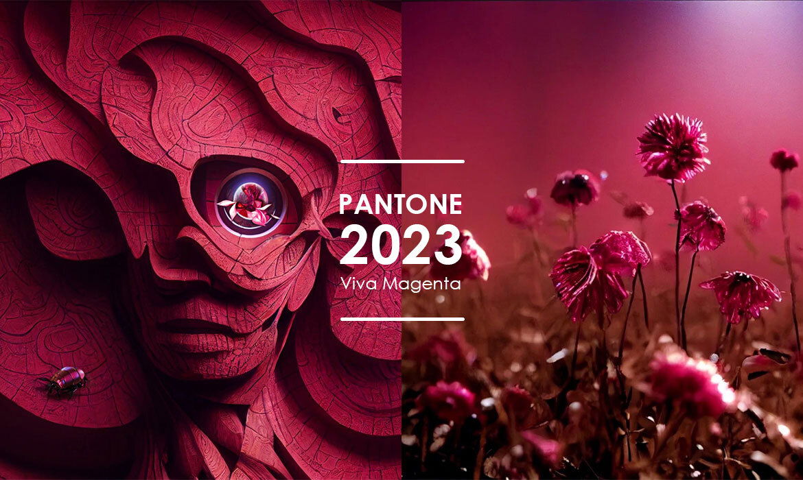 2023 年 PANTONE 年度顏色 VIVA MAGENTA 象徵重拾生活及熱情不變的初心