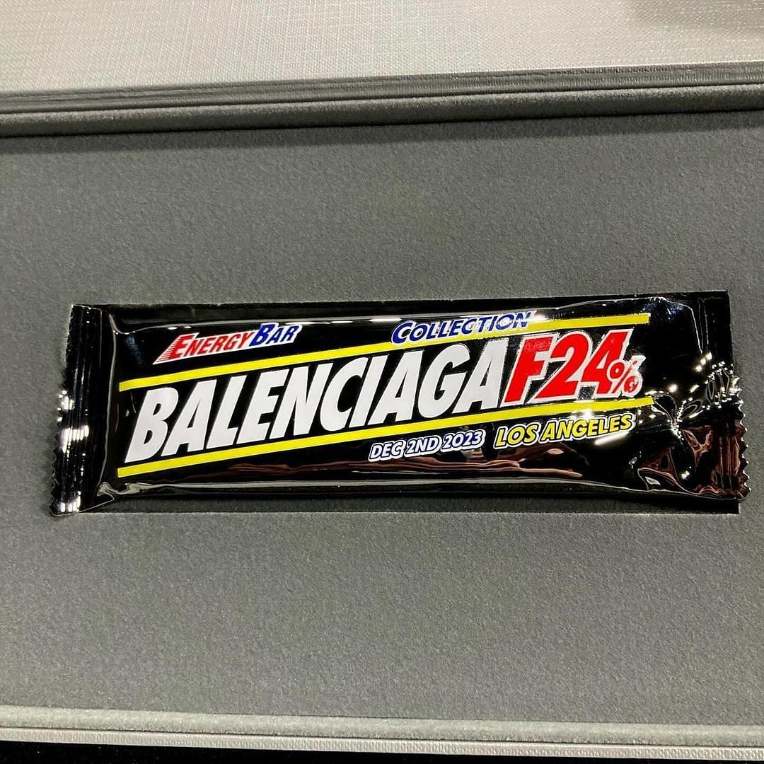 BALENCIAGA FALL 2024 SHOW 詳情 ENERGY BAR 邀請函率先曝光