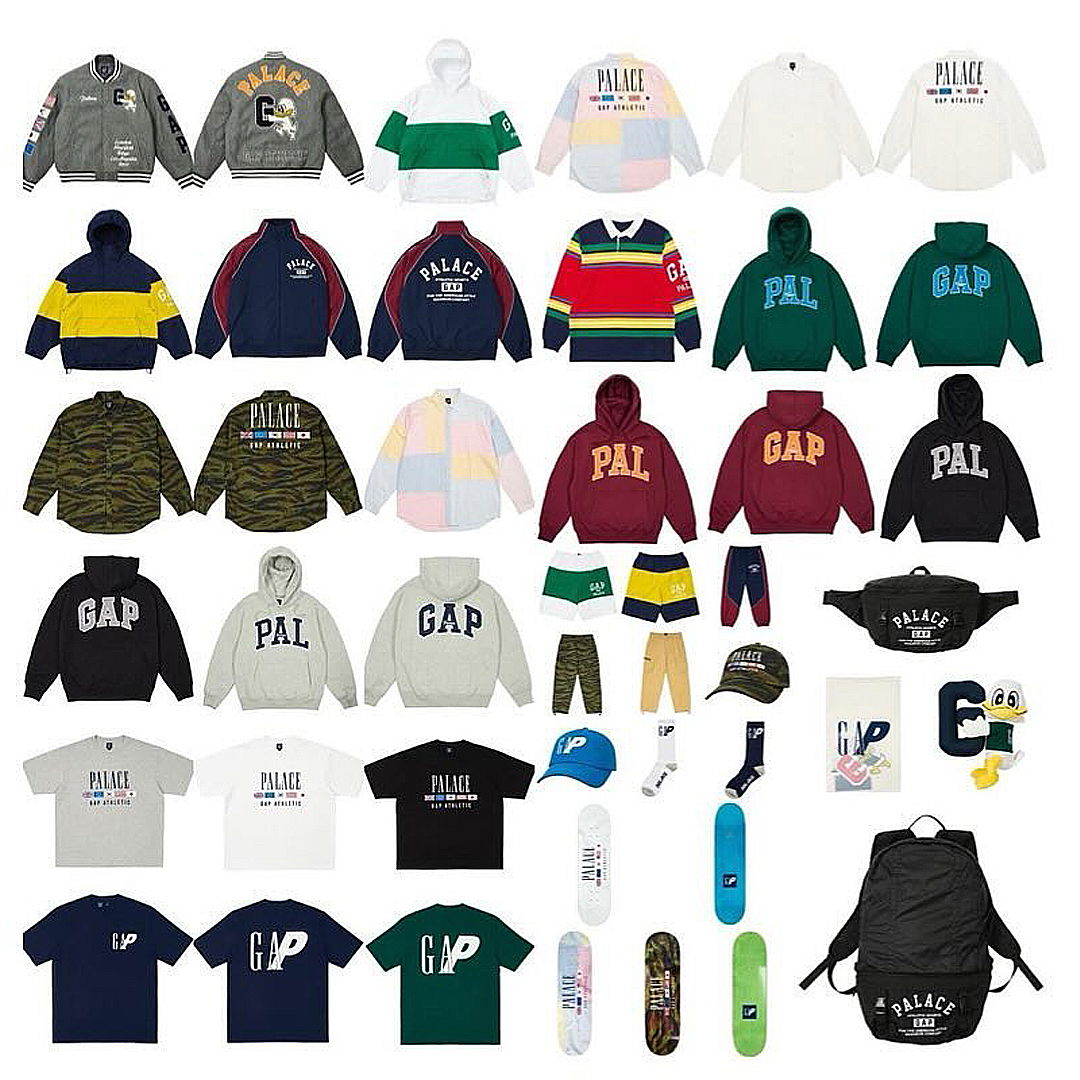 PALACE x GAP 系列產品圖及發售詳情