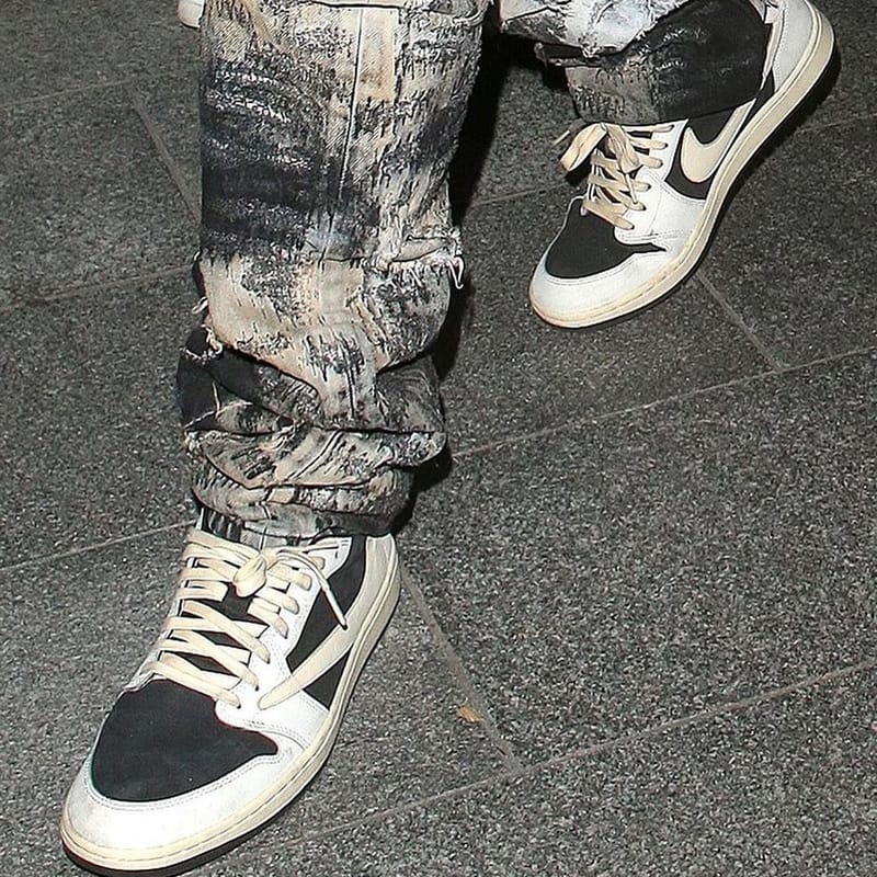 TRAVIS SCOTT 再度公開着用新配色TRAVIS SCOTT x AJ1 LOW