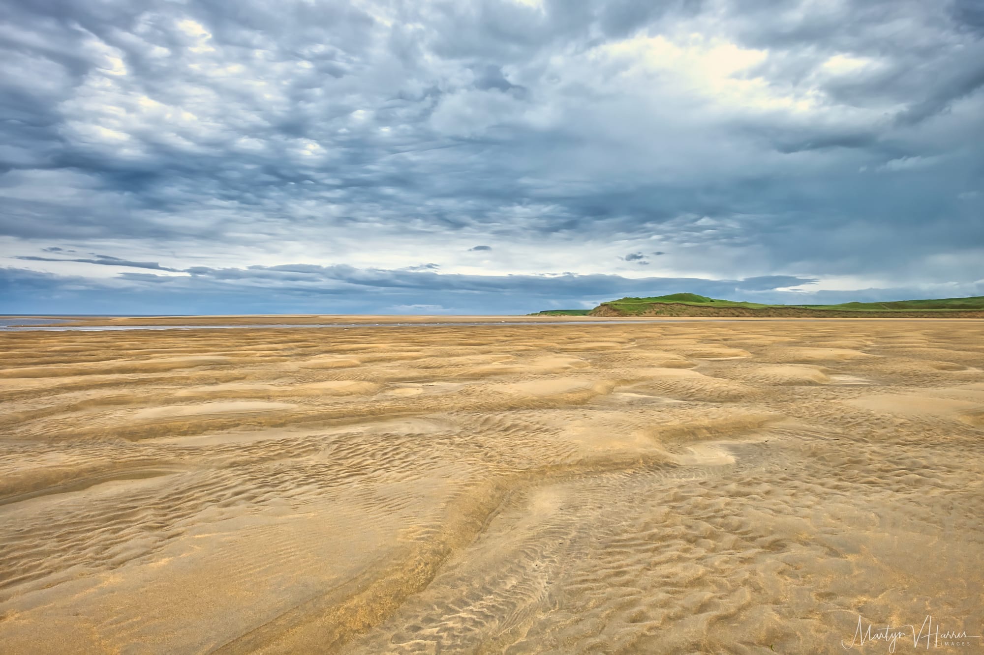 Lacken Strand at low tide