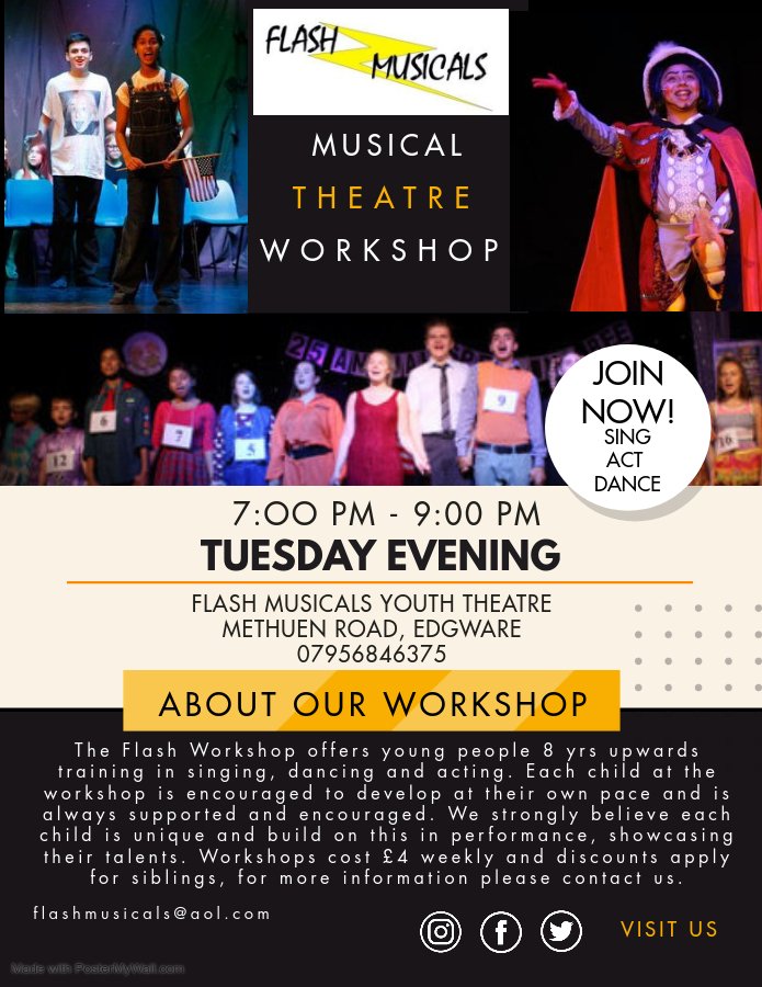 MUSICAL THEATRE WORKSHOPS