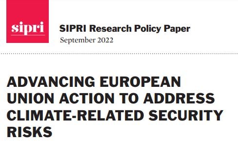 Advancing European Union Action to Address Climate-related Security Risks