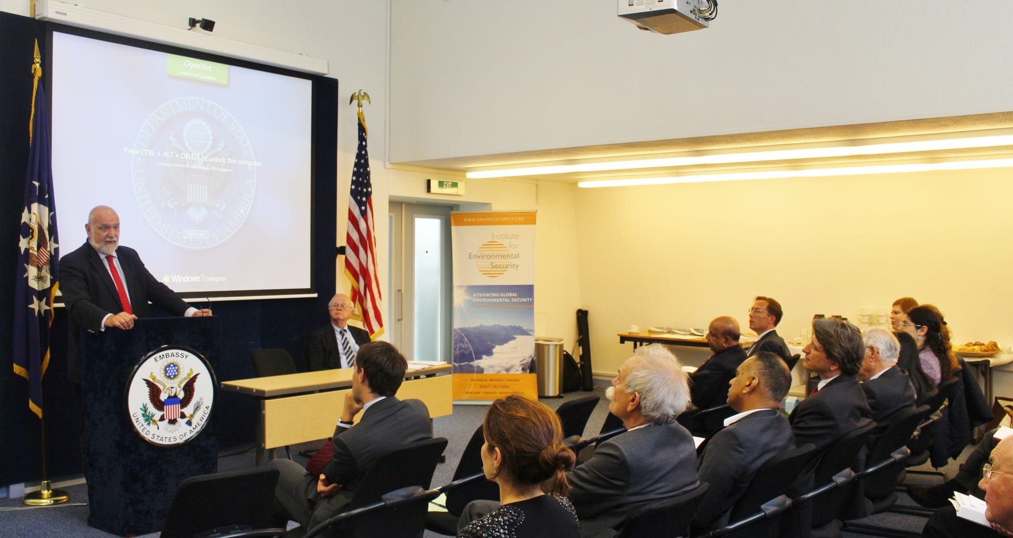 Climate and Security Action is focus At U.S. Embassy event in The Hague