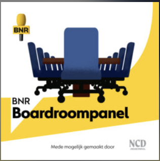 Als boardroompanellid bij BNR 3