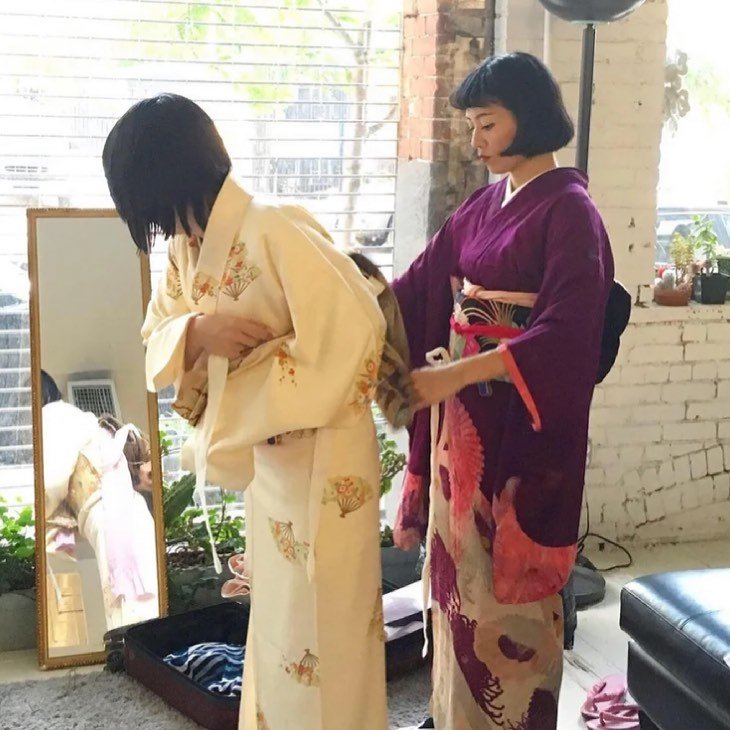 Kimono dresser teacher program