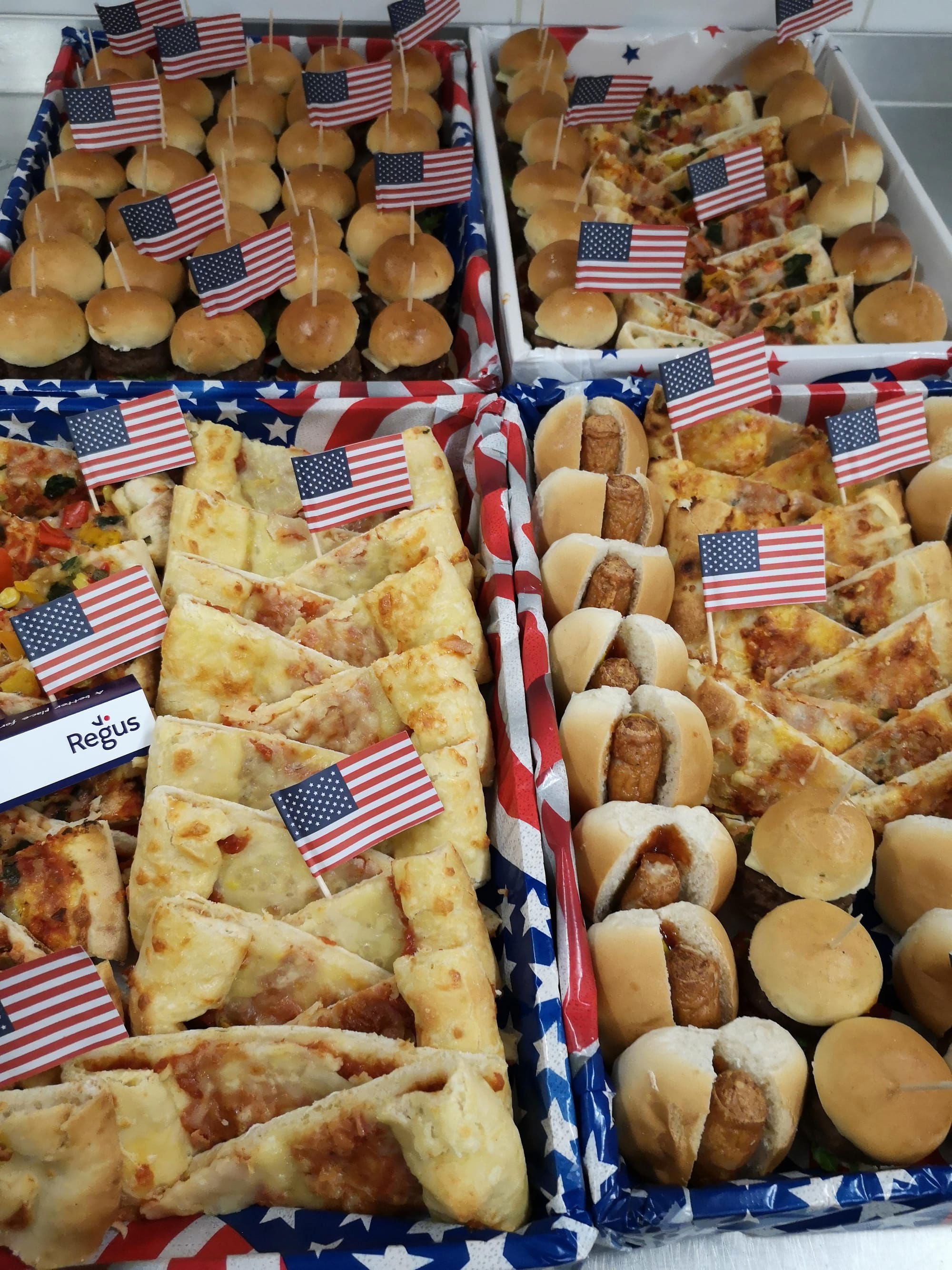 American themed catering
