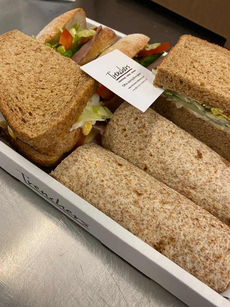 Small sandwich platter