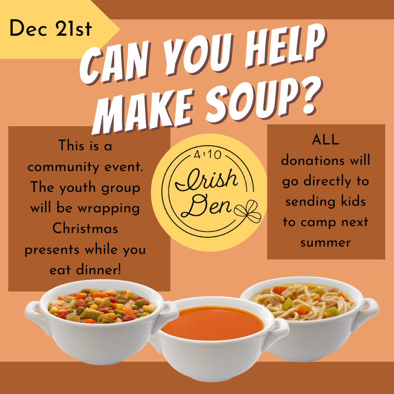 Soup & Gift Wrapping