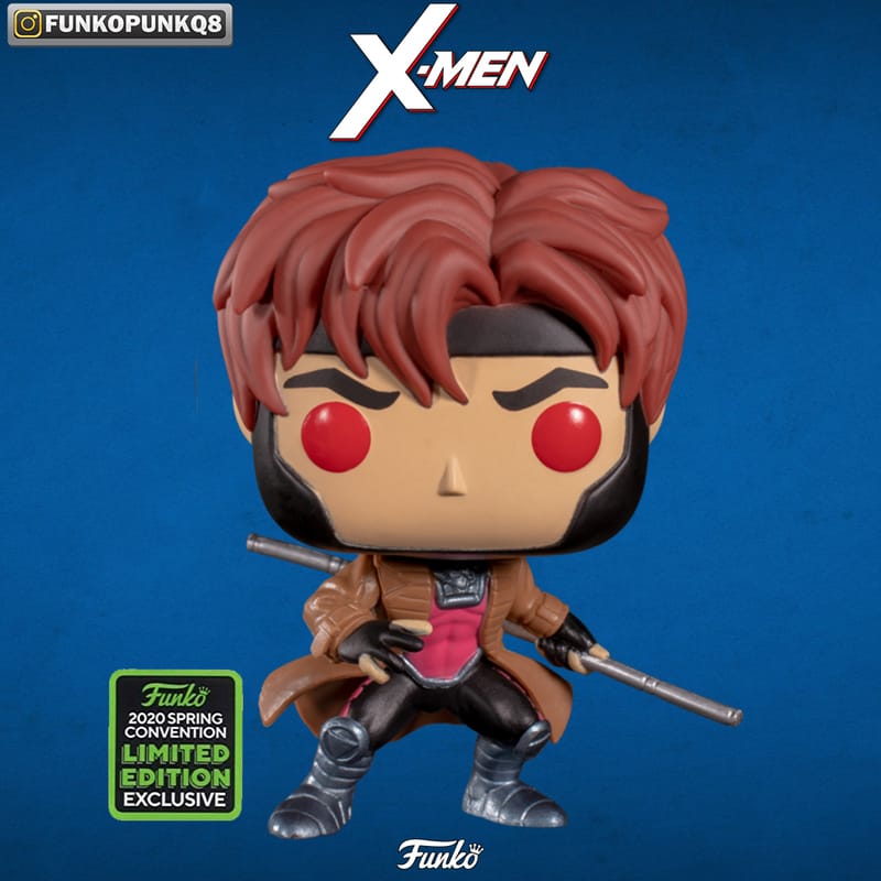 X Men Gambit Funko Pop Anime Planet Q8 