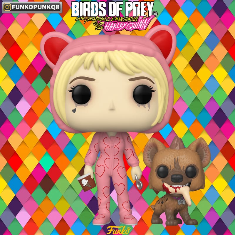 harley quinn with beaver pop