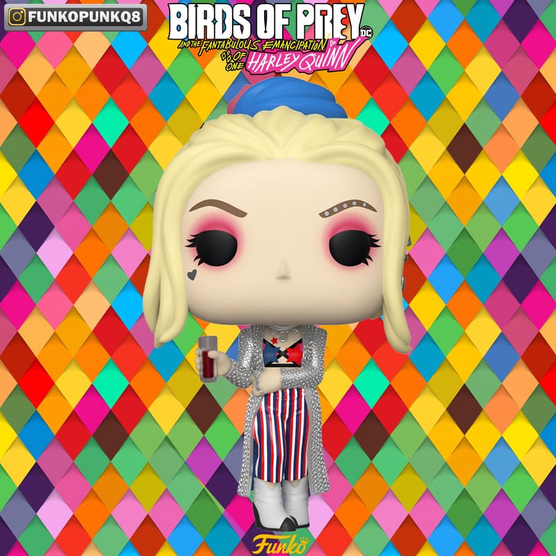 Birds of Prey Harley Quinn Black Mask Club Funko Pop - Anime Planet Q8