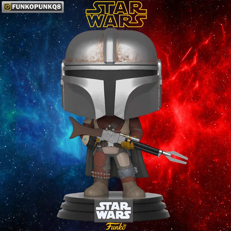 10 inch chrome mandalorian