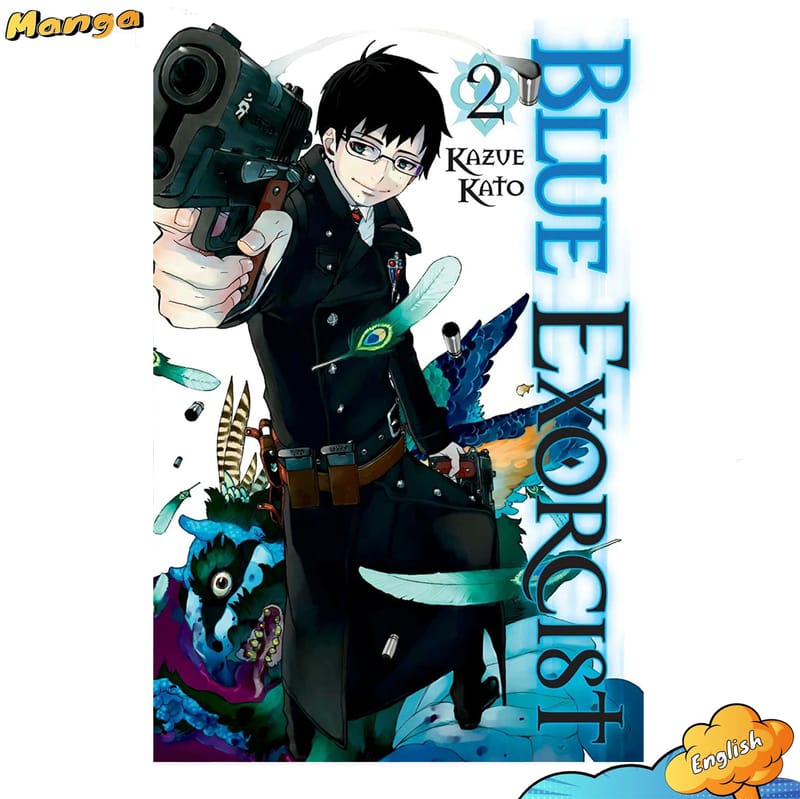 Blue Exorcist Manga Vol. 2 Anime Q8